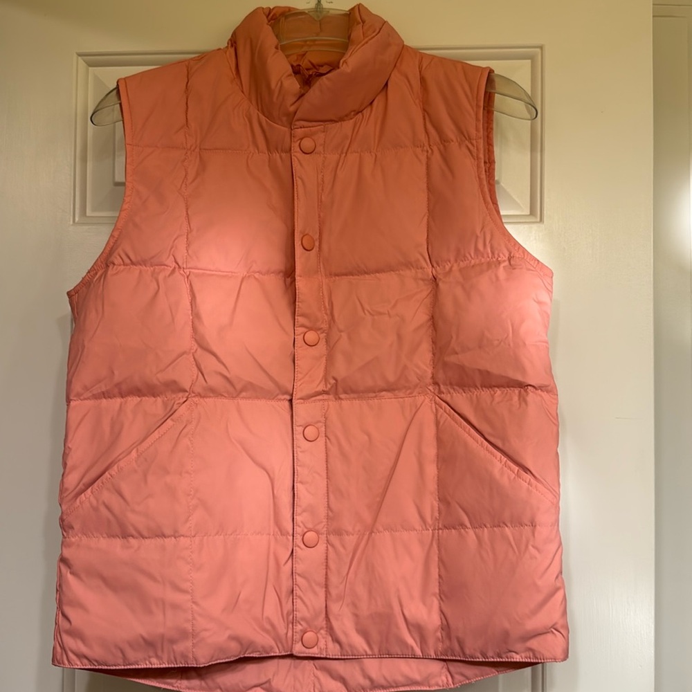 Lands’ End Pink Puffer Vest!